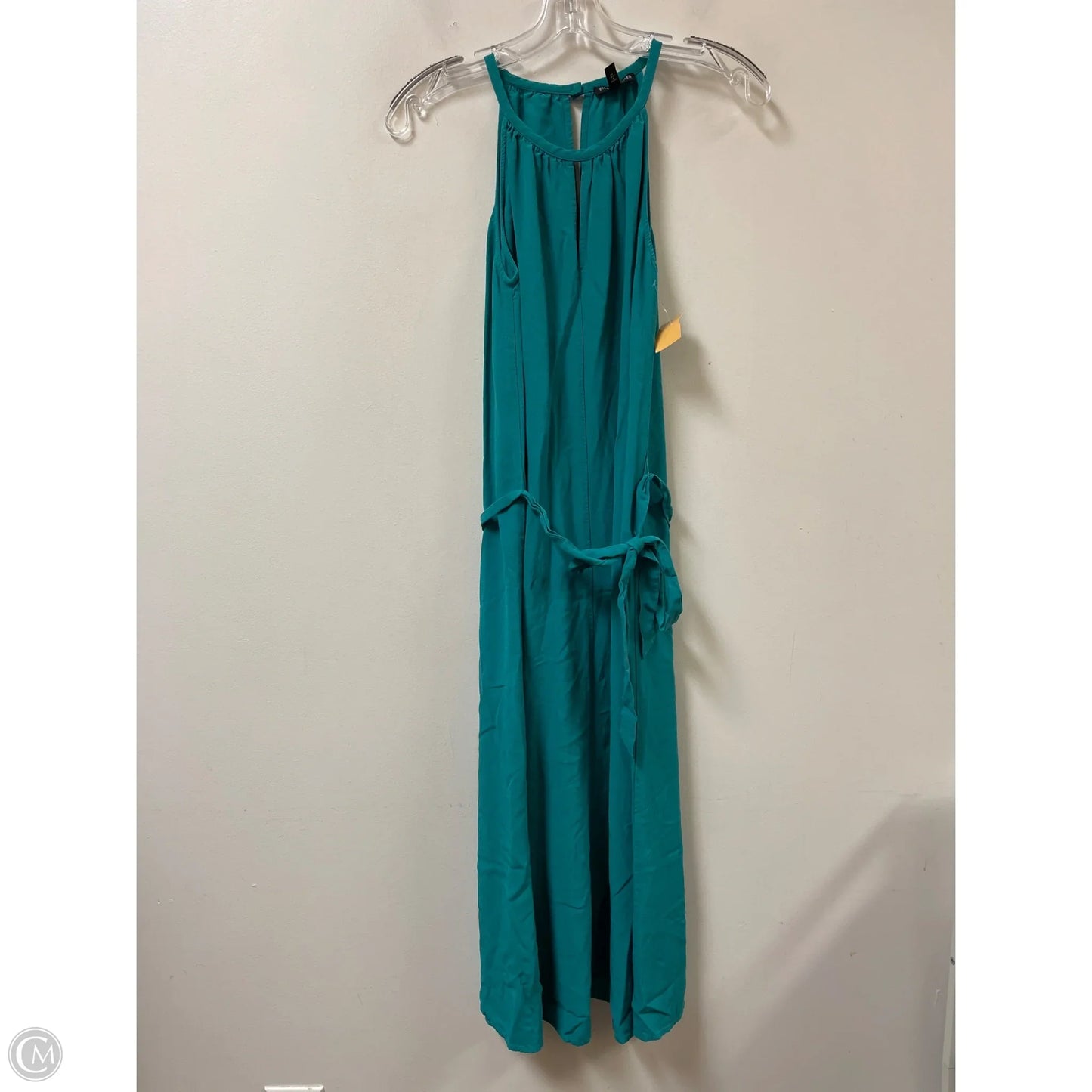 Dress Casual Midi By Eileen Fisher In Teal, Size: Xs