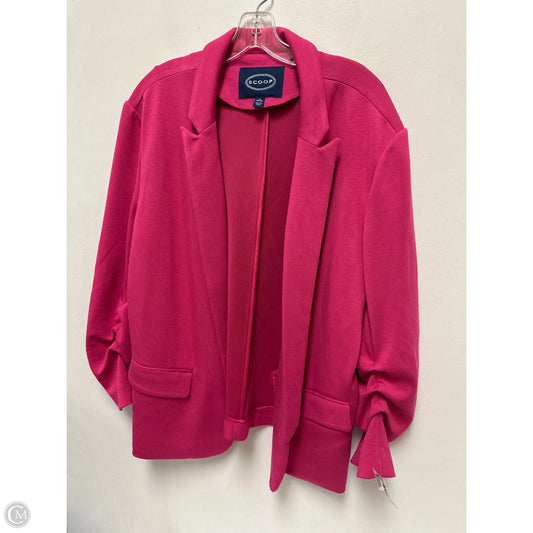 Blazer By Scoop In Pink, Size: Xl