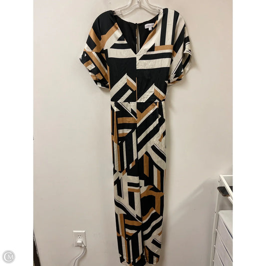 Jumpsuit By Luxology In Cream, Size: Xl