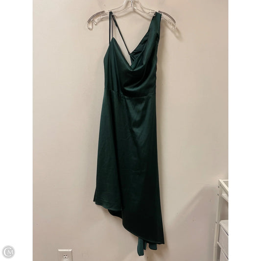 Dress Party Midi By Lulus In Green, Size: L