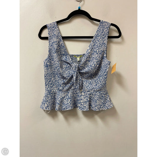 Top Sleeveless By Gianni Bini In Blue, Size: S