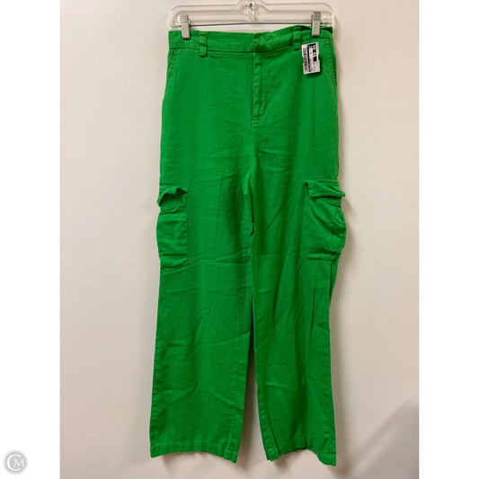 Pants Wide Leg By Love Tree In Green, Size: 8