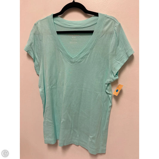 Top Short Sleeve Basic By Tommy Bahama In Aqua, Size: Xl