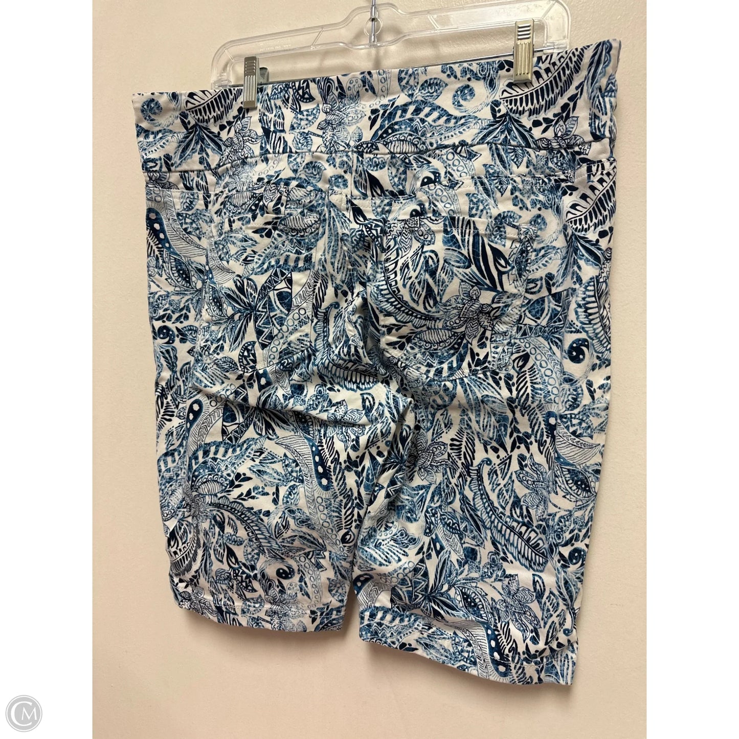 Shorts By Gloria Vanderbilt In Blue, Size: 16