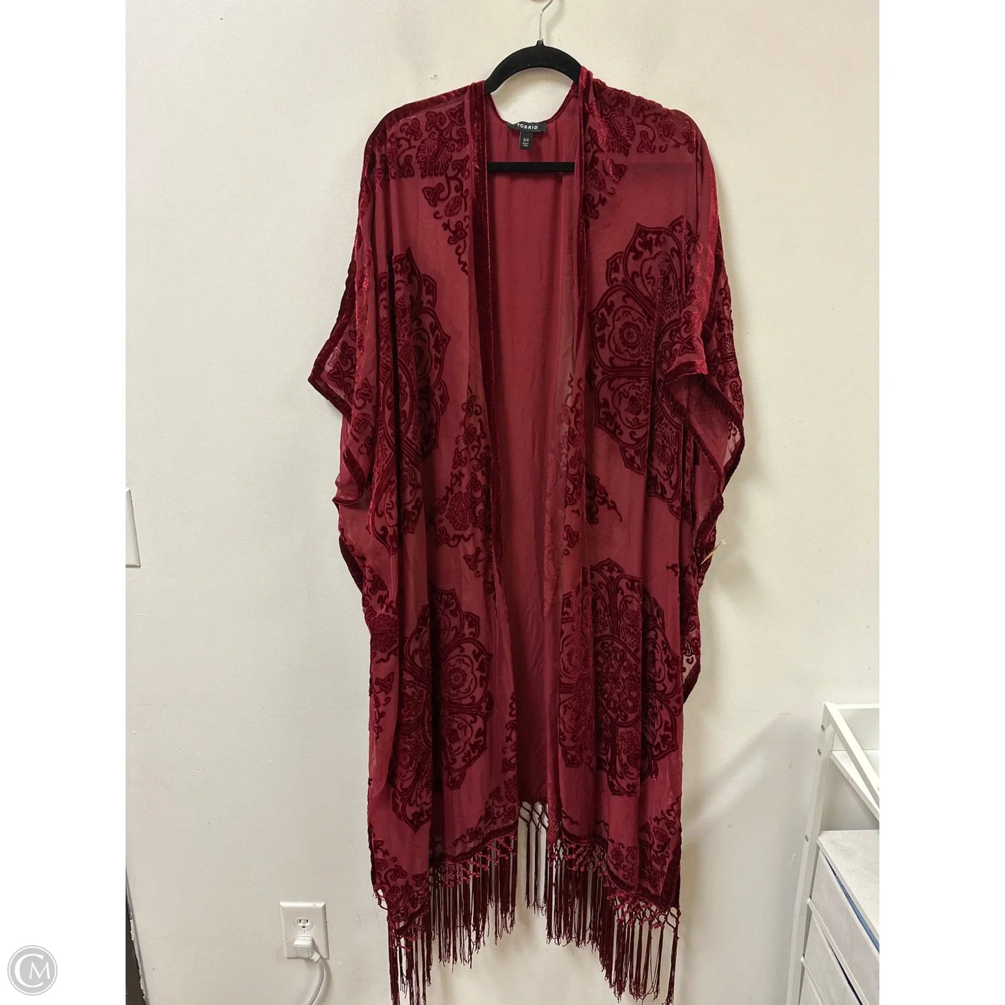 Kimono By Torrid In Red, Size: 4x