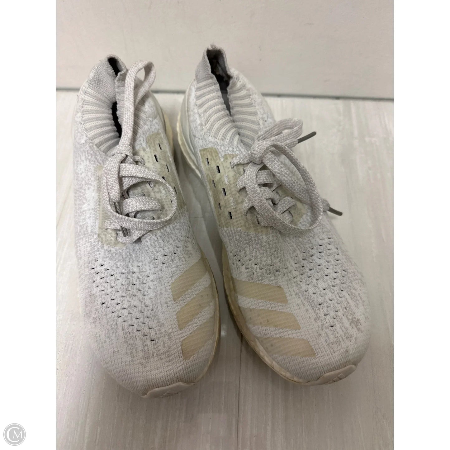 Shoes Athletic By Adidas In White, Size: 7.5
