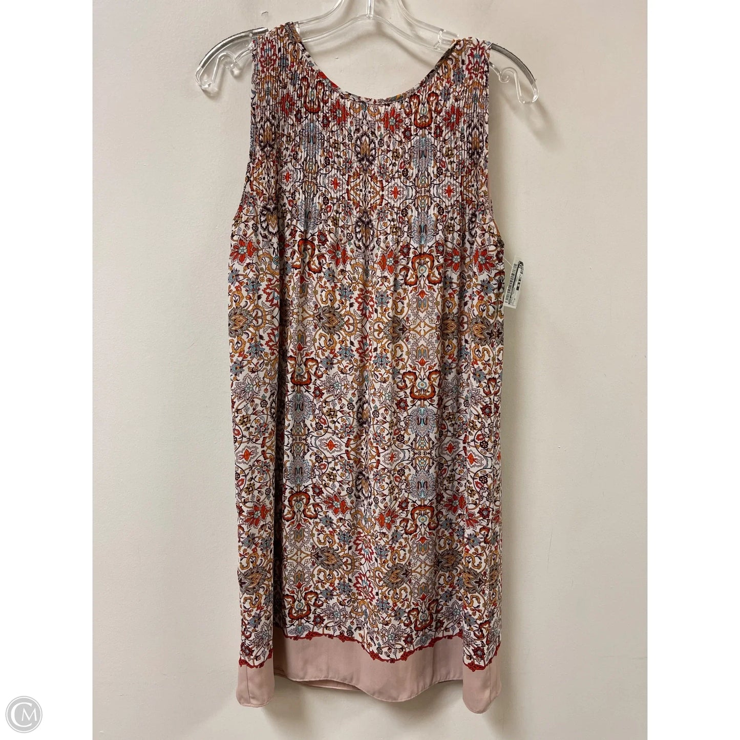 Dress Casual Short By Max Studio In Paisley Print, Size: M