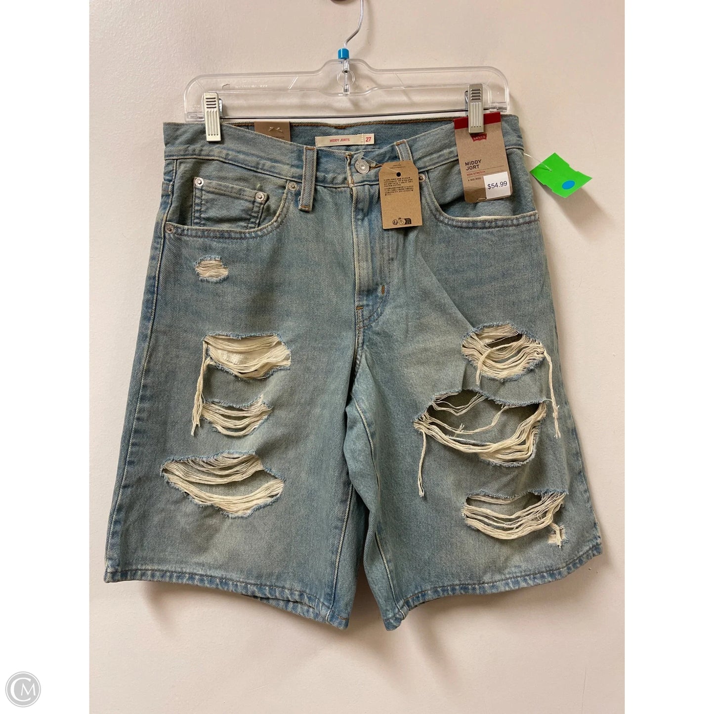 Shorts By Levis In Blue Denim, Size: 4
