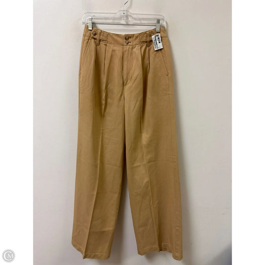 Pants Wide Leg By Madewell In Tan, Size: 0