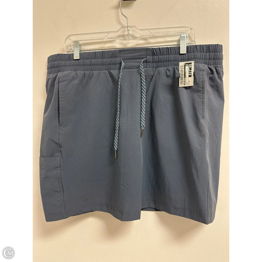 Athletic Skirt By Avalanche In Blue, Size: Xl