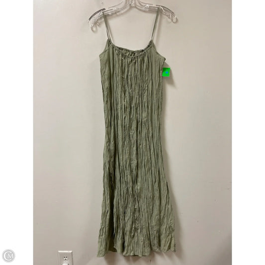 Dress Casual Maxi By J. Crew In Green, Size: S