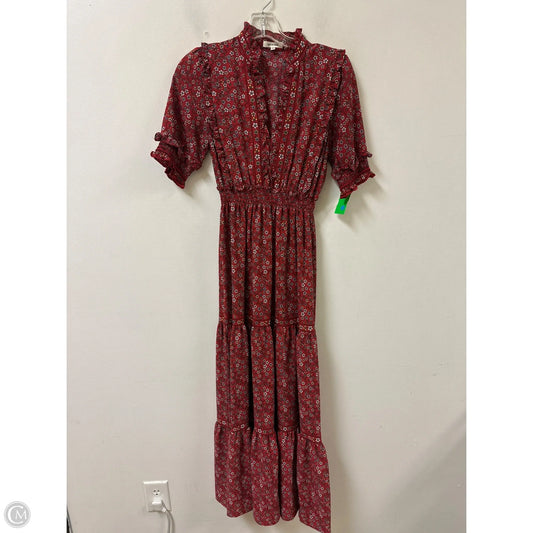 Dress Casual Maxi By Max Studio In Red, Size: Xs