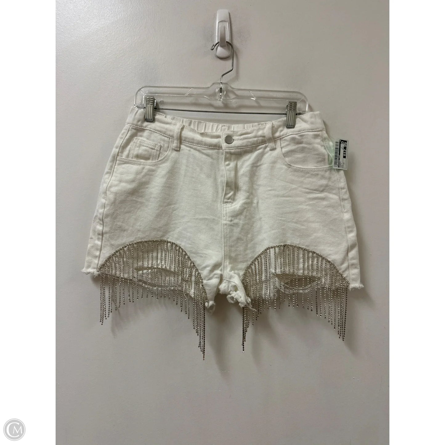 Shorts By Savanna Jane In White, Size: 12