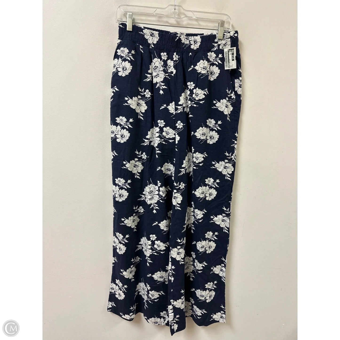 Pants Wide Leg By Express In Navy, Size: 4
