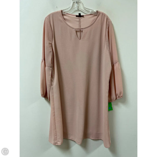 Dress Casual Short By As U Wish In Pink, Size: L