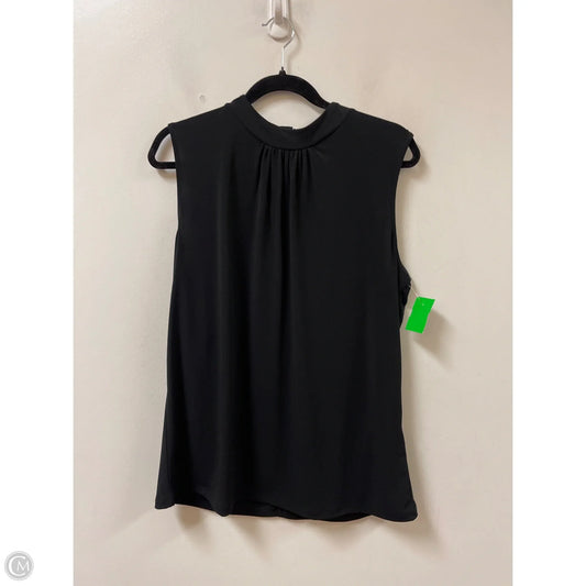 Top Sleeveless By Banana Republic In Black, Size: L
