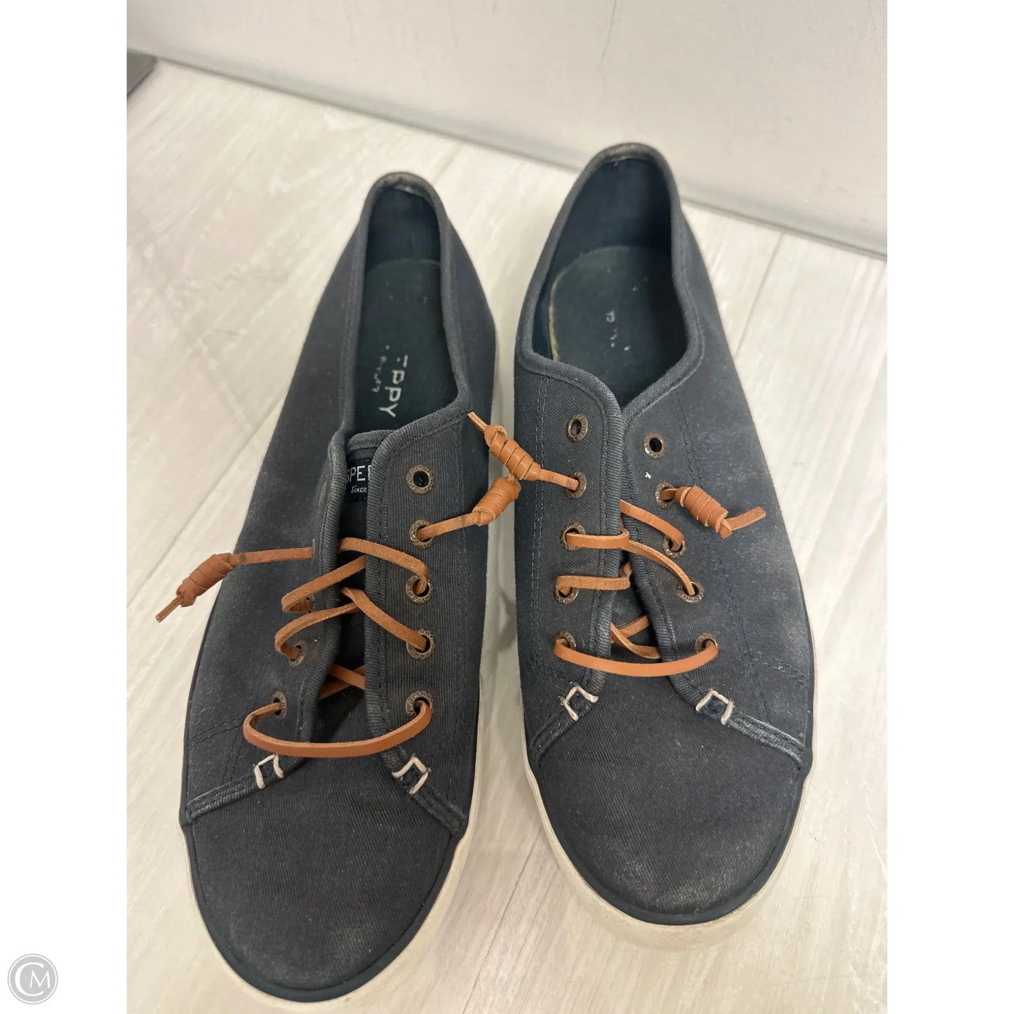 Shoes Flats By Sperry In Navy, Size: 9.5