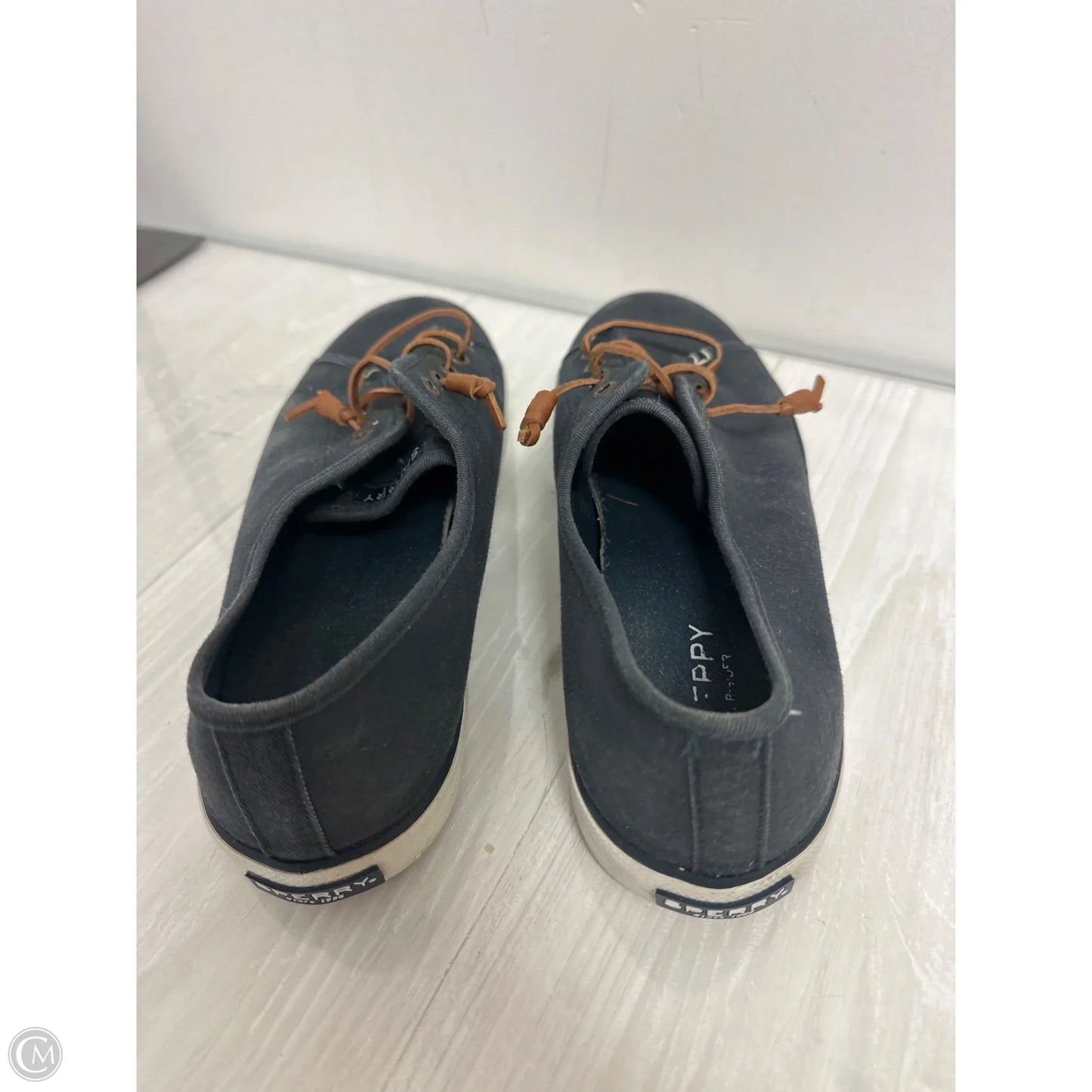 Shoes Flats By Sperry In Navy, Size: 9.5