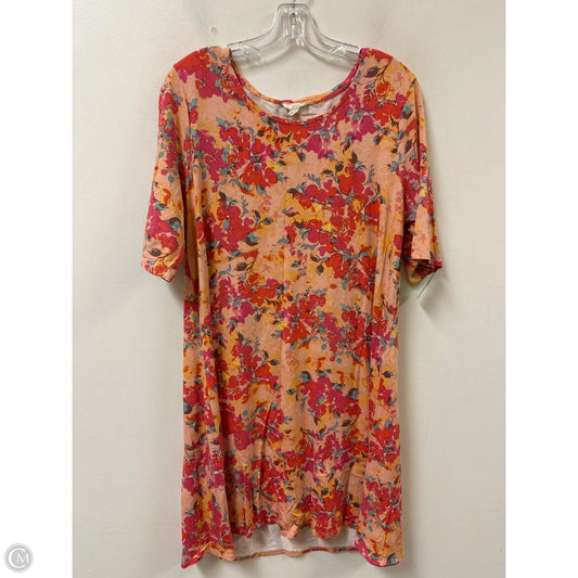 Dress Casual Short By Cupio In Orange, Size: Xl