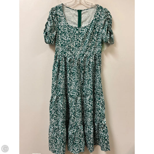 Dress Casual Maxi By Shein In Green, Size: L