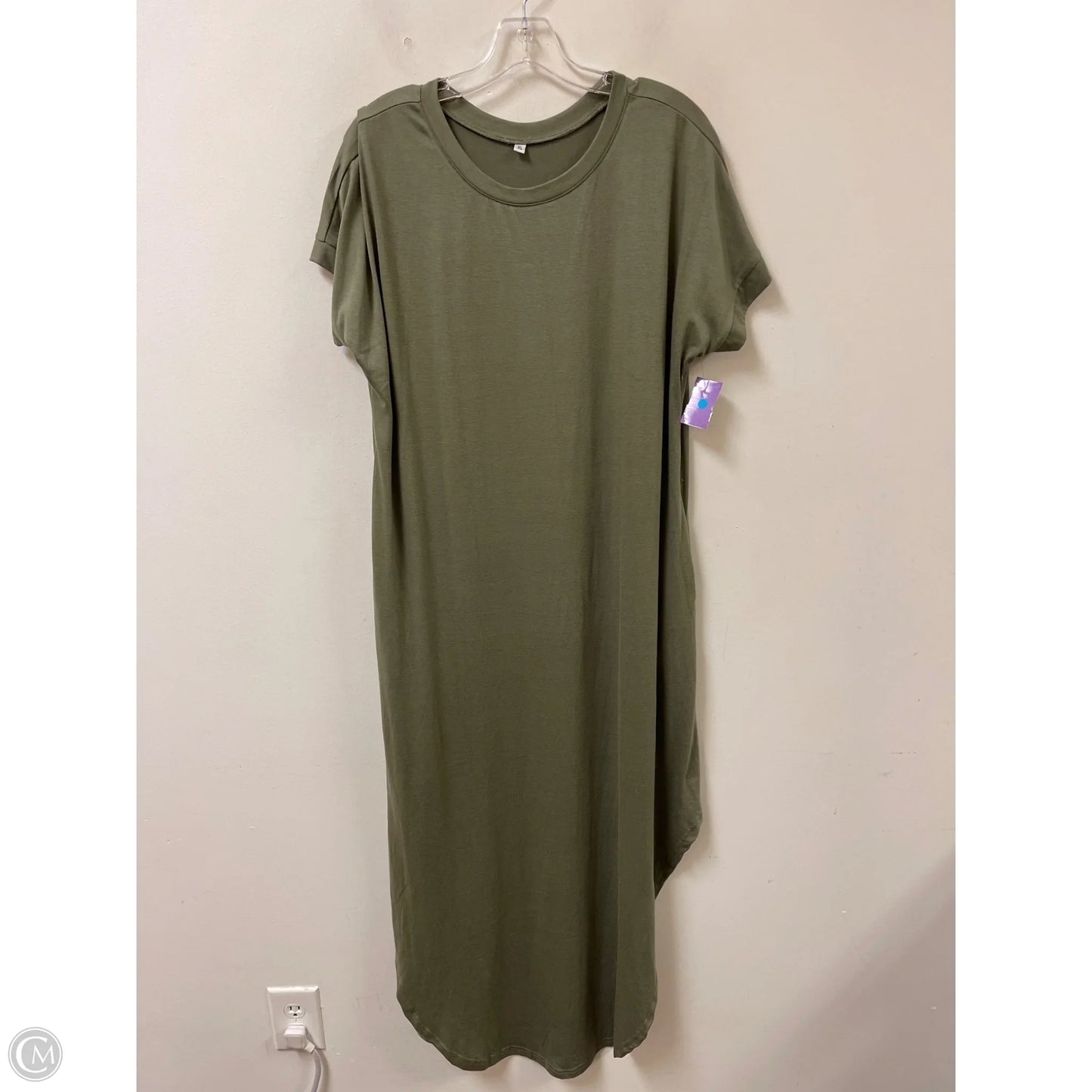 Dress Casual Maxi By Clothes Mentor In Green, Size: Xl