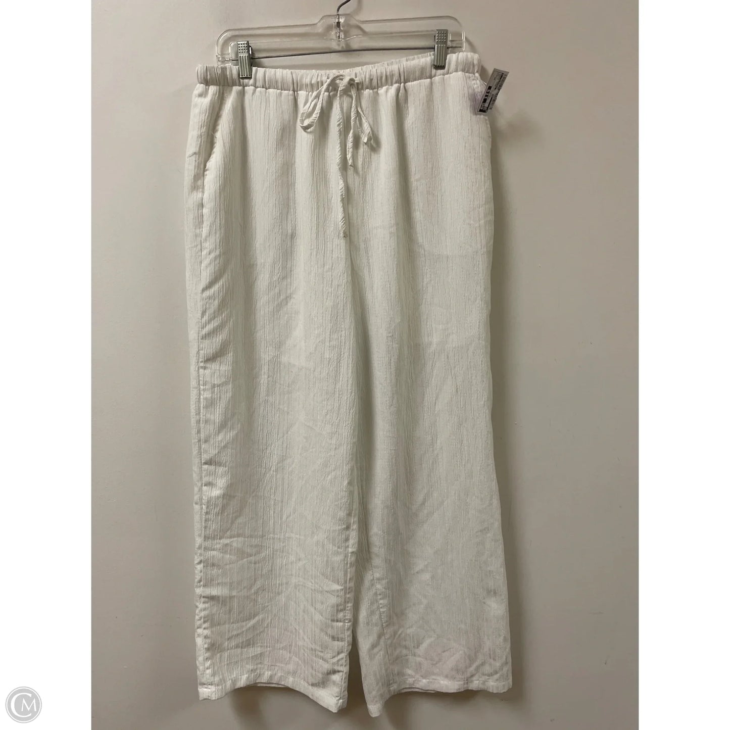 Pants Wide Leg By Clothes Mentor In White, Size: 16