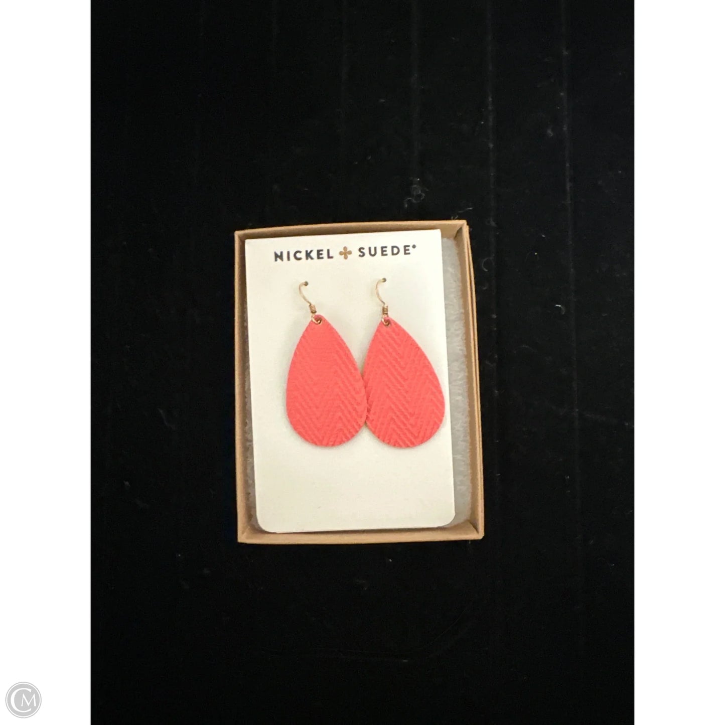Earrings Dangle/drop By Nickel & Suede