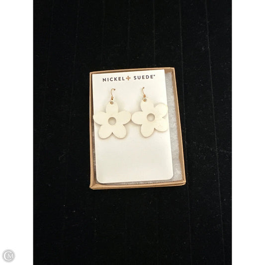 Earrings Dangle/drop By Nickel & Suede