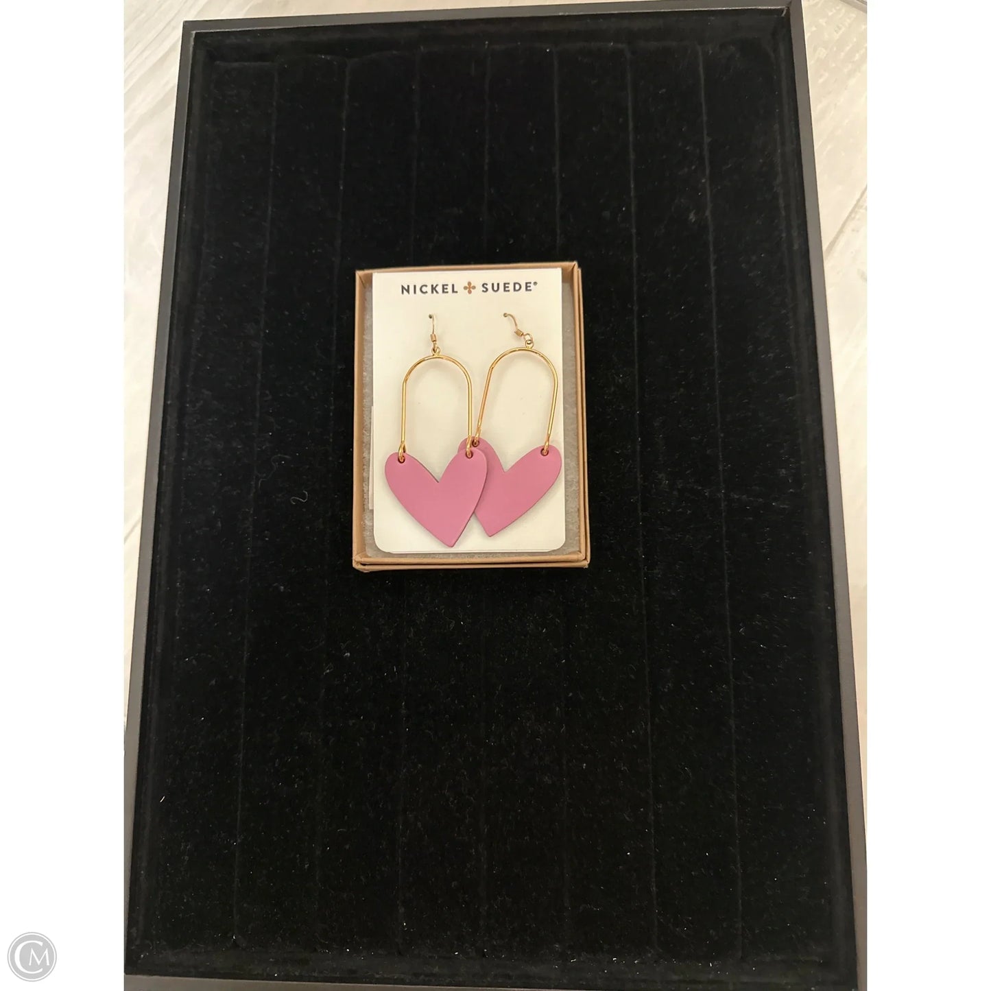 Earrings Dangle/drop By Nickel & Suede