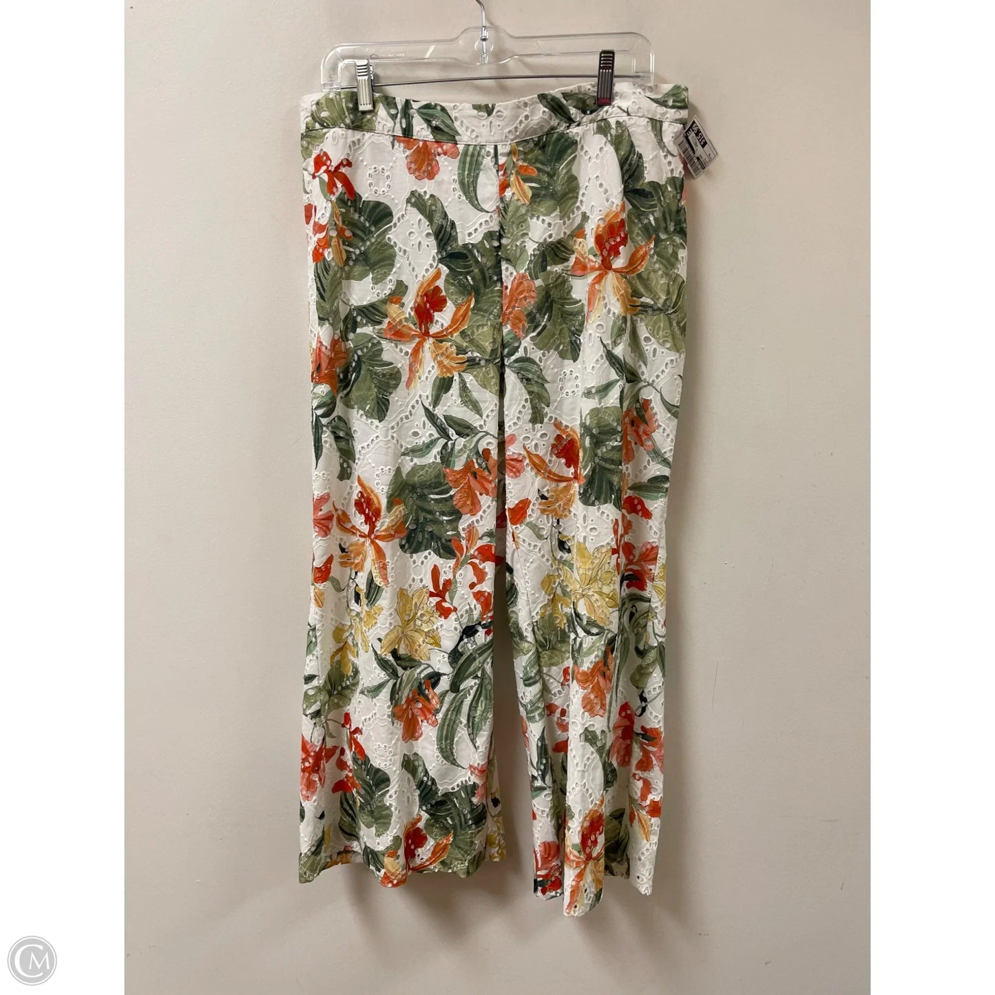 Pants Wide Leg By Chicos In White, Size: 6