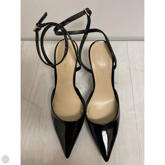 Shoes Heels Stiletto By Nine West In Black, Size: 9.5