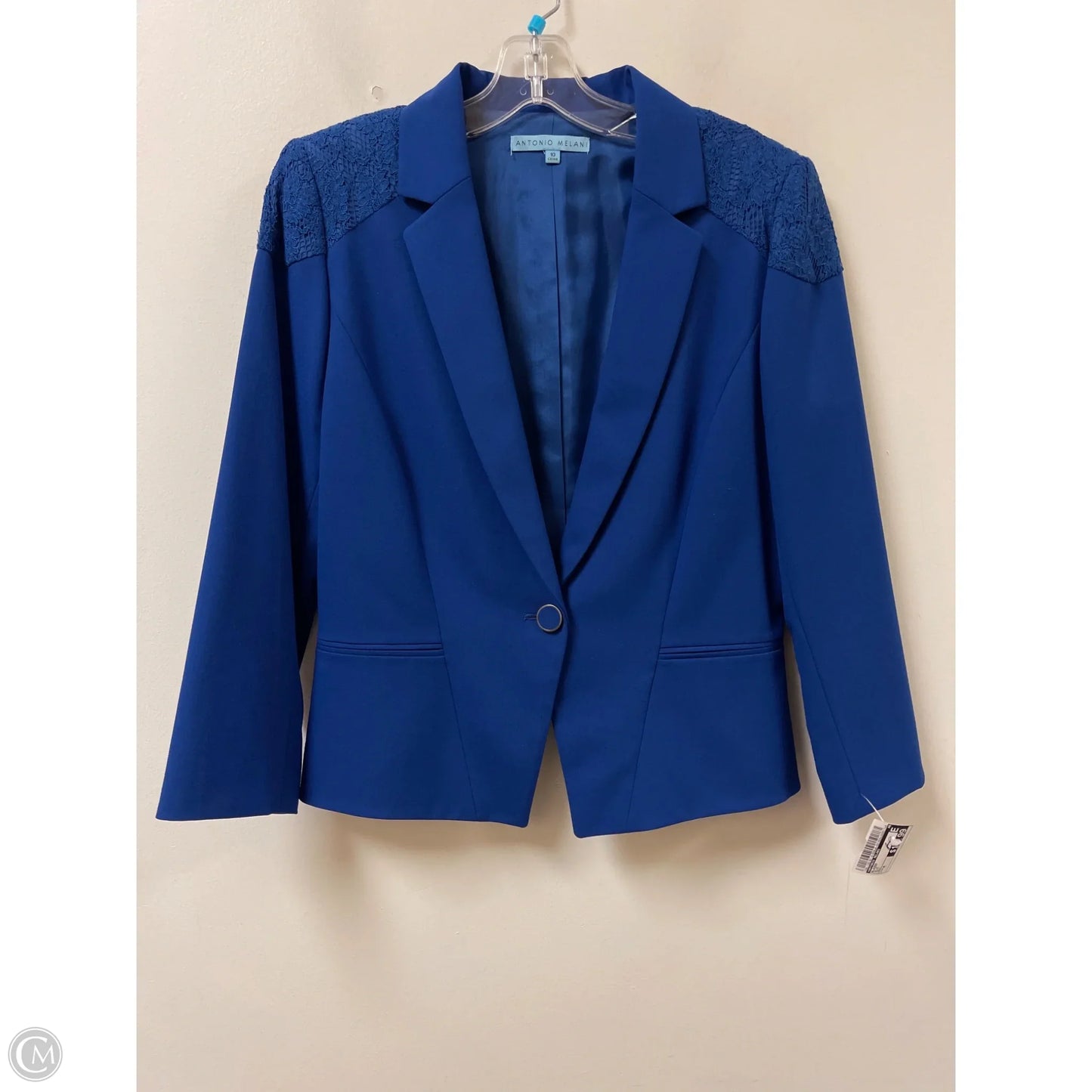 Blazer By Antonio Melani In Blue, Size: M