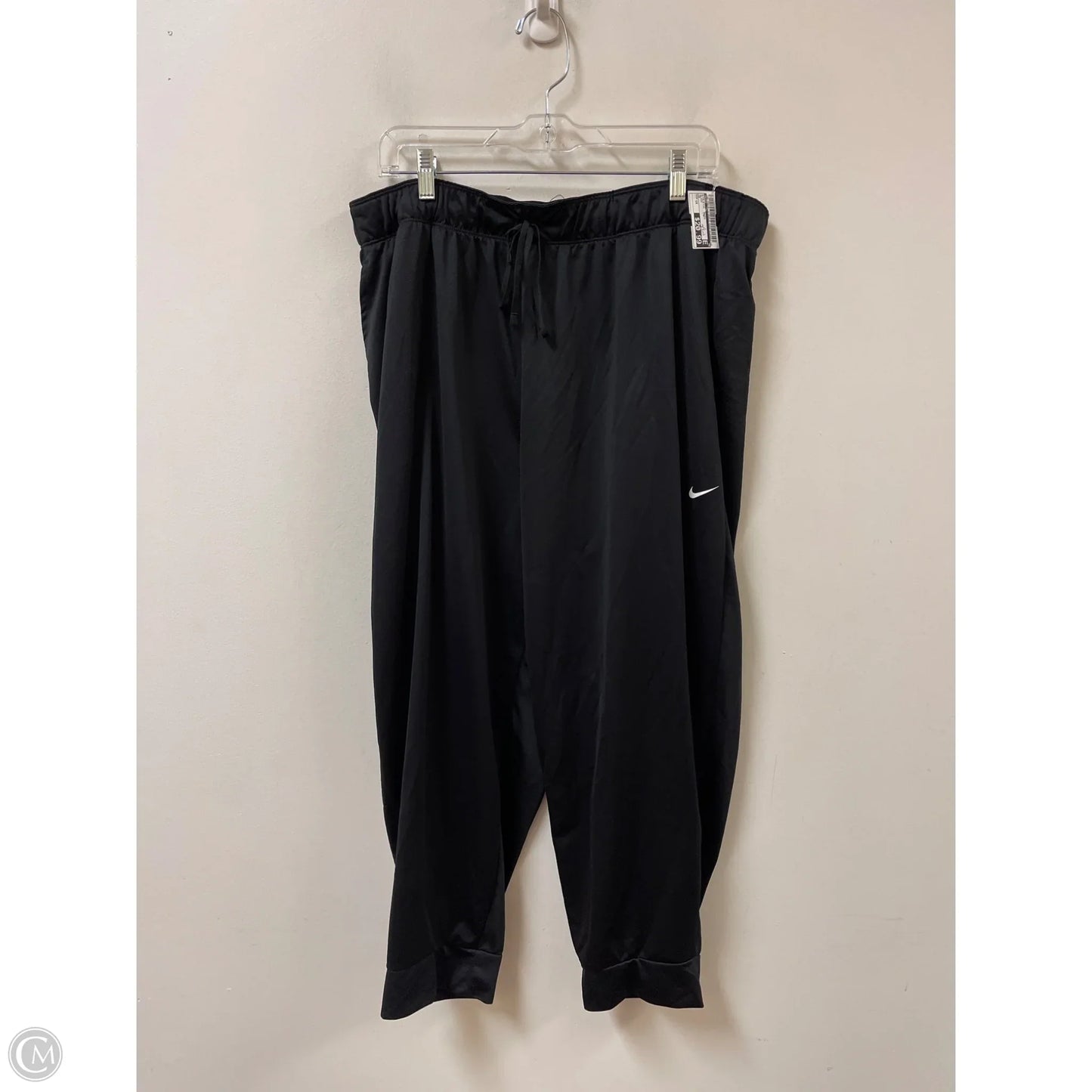 Athletic Pants By Nike In Black, Size: 1x