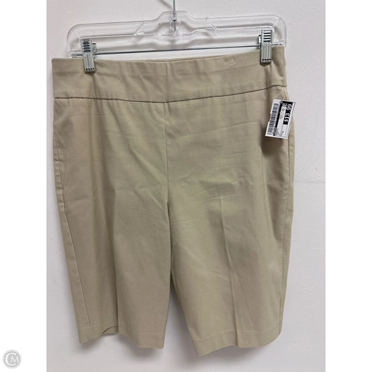 Shorts By Chicos In Tan, Size: 8