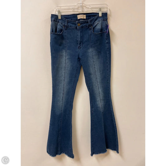 Jeans Flared By Chelsea And Violet In Blue Denim, Size: 4
