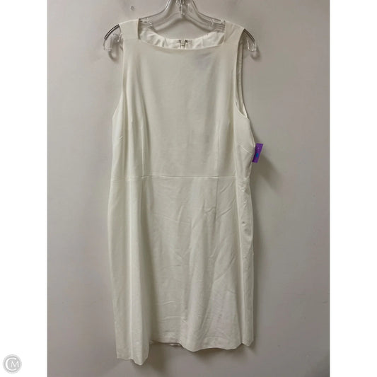 Dress Party Short By Alex Marie In White, Size: 2x