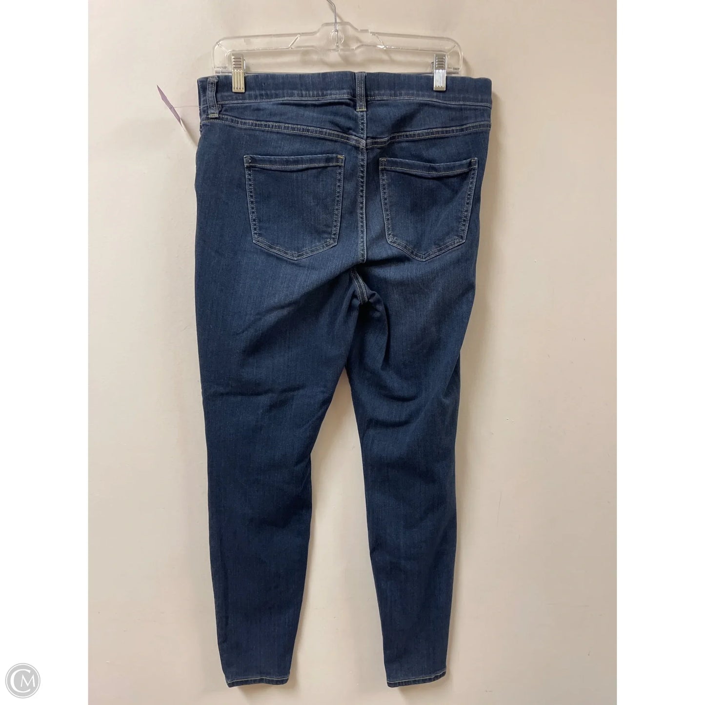 Jeans Skinny By Liverpool In Blue Denim, Size: 14