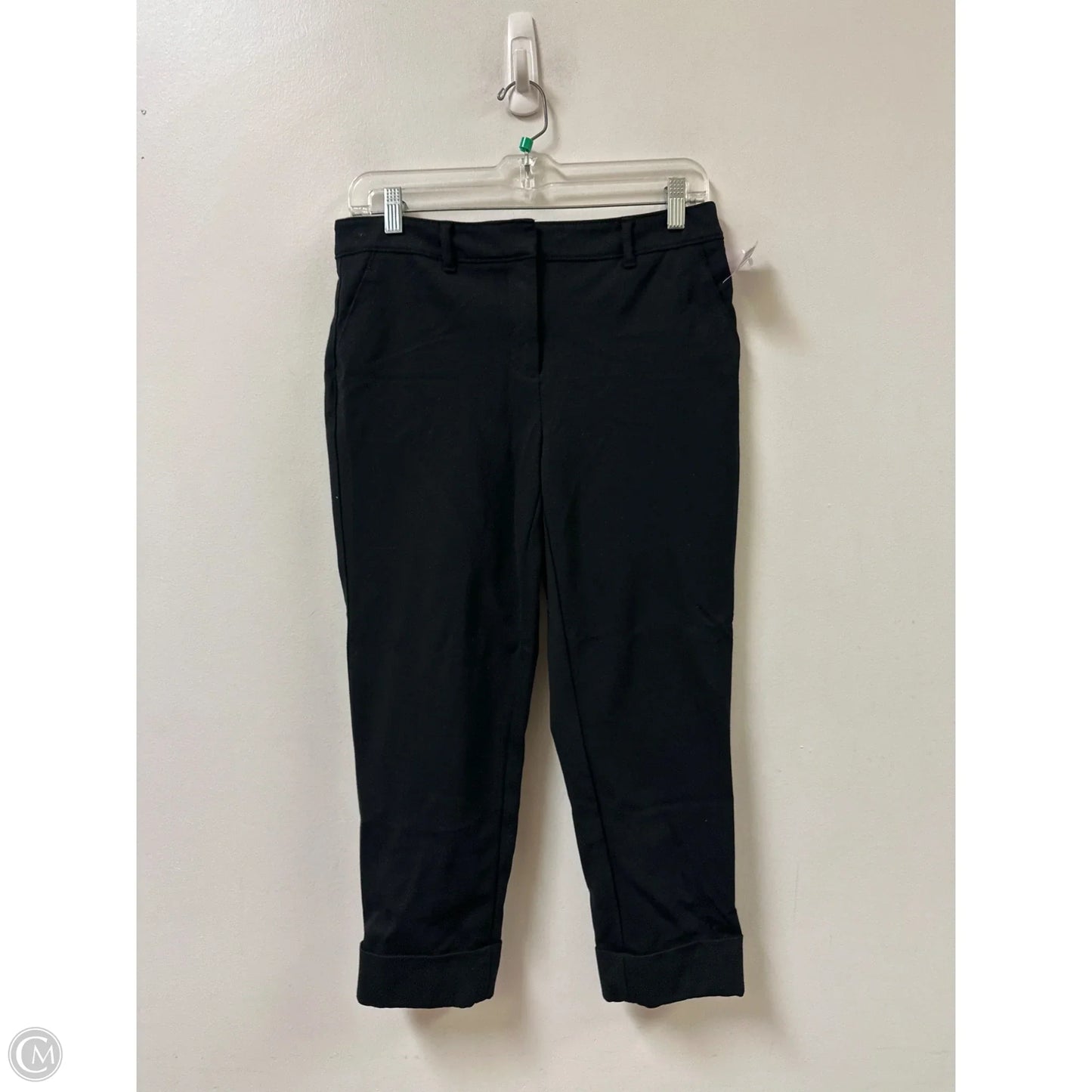 Pants Cropped By White House Black Market In Black, Size: 6p