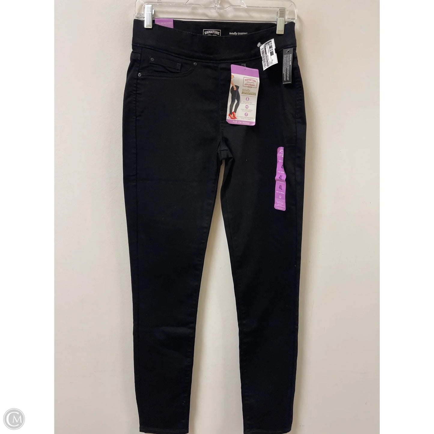 Pants Leggings By Levis Signature In Black, Size: 4l