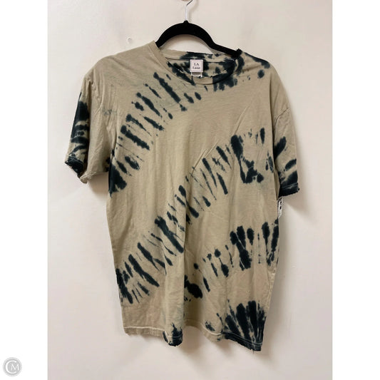 Top Short Sleeve By Clothes Mentor In Tie Dye Print, Size: M