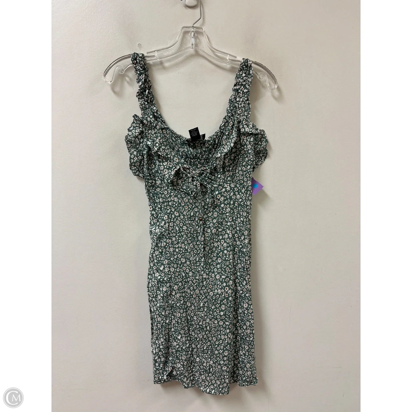 Dress Casual Short By Angie In Green, Size: M