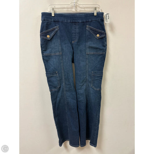 Jeans Boot Cut By Chicos In Blue Denim, Size: 10