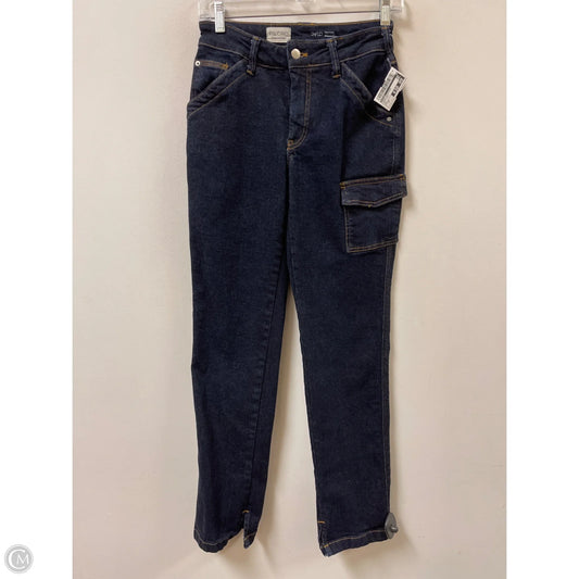 Jeans Boyfriend By Pilcro In Blue Denim, Size: 2p