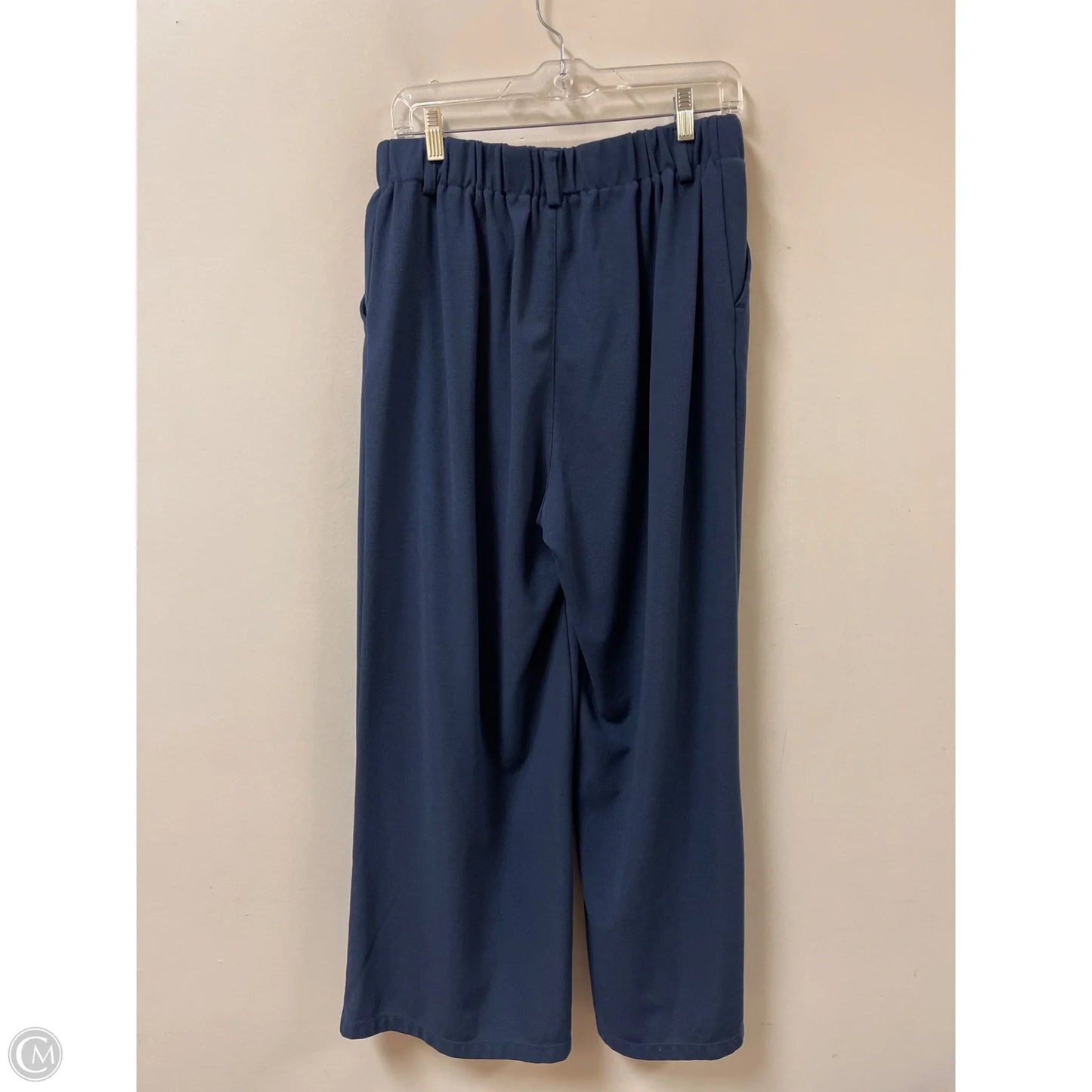 Pants Wide Leg By Clothes Mentor In Navy, Size: 12