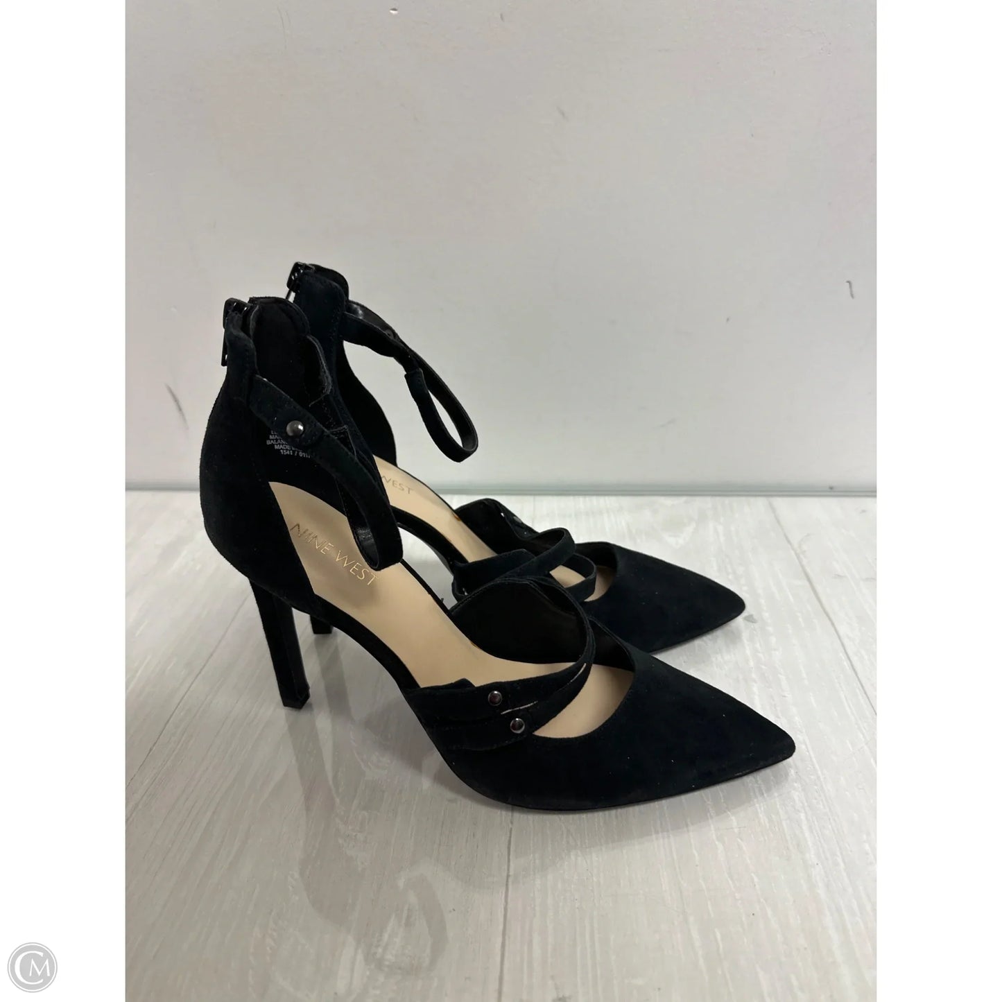Shoes Heels Stiletto By Nine West In Black, Size: 10