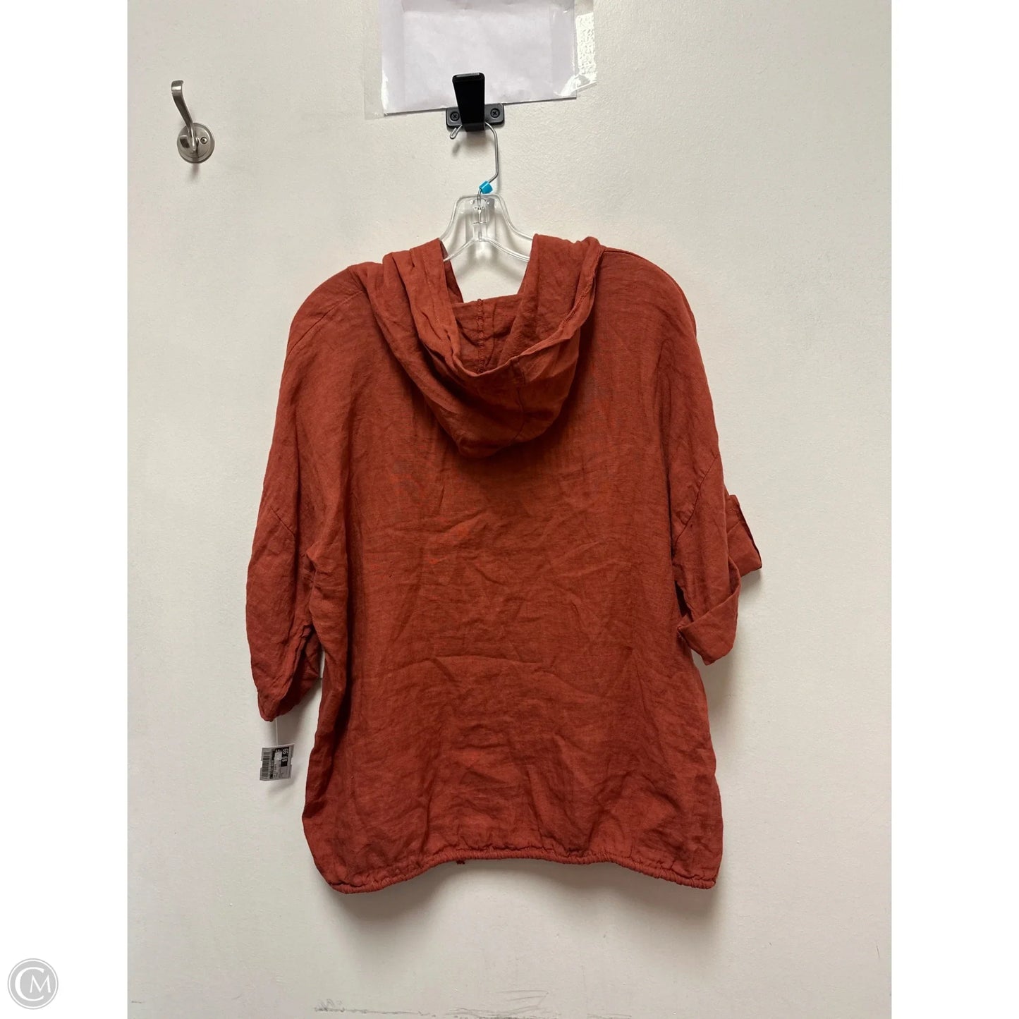 Top 3/4 Sleeve By Clothes Mentor In Orange, Size: S
