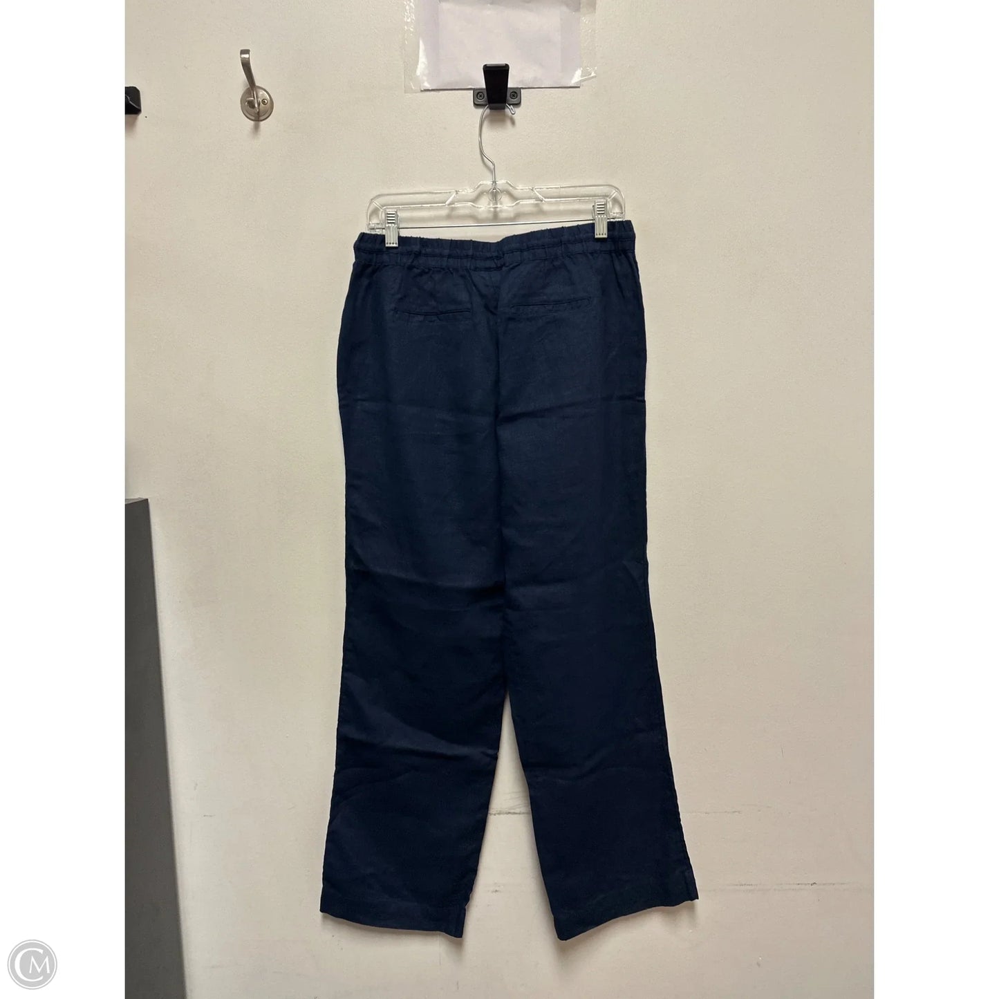 Pants Linen By Charter Club In Navy, Size: 4