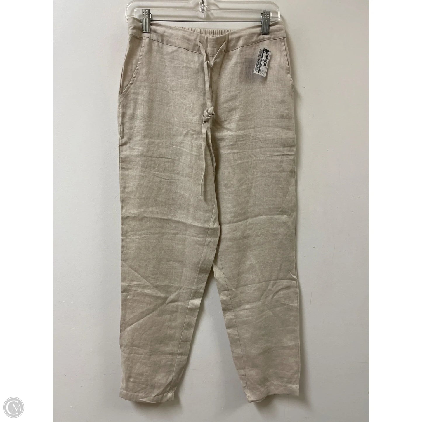 Pants Linen By Clothes Mentor In Tan, Size: 8