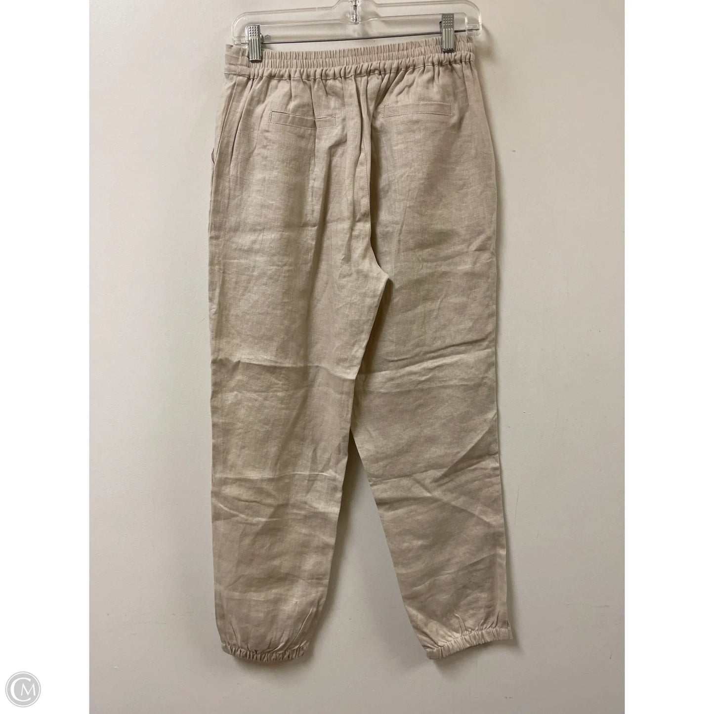 Pants Linen By Clothes Mentor In Tan, Size: 8