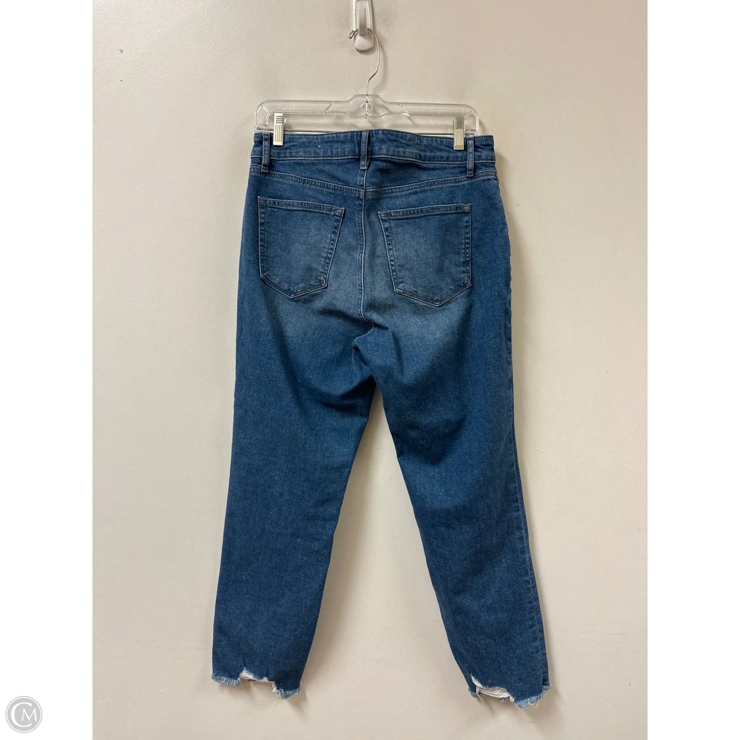 Jeans Cropped By Loft, Size: 8